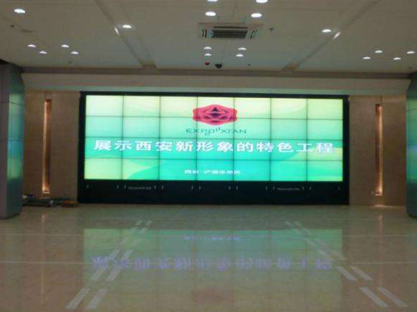 甘肃某公司大厅-46寸4x7拼接