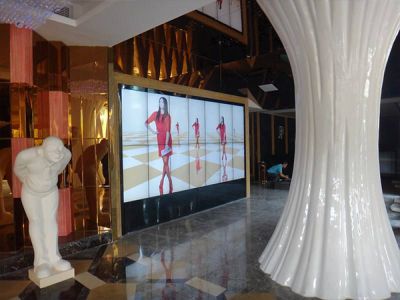 吉林某酒店大厅-55寸2x7拼接